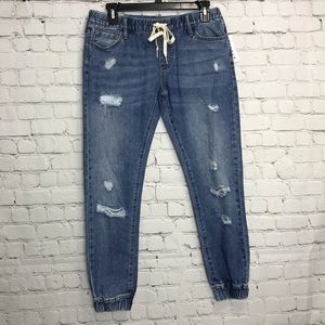 Pacsun Bullhead Denim Drawstring Joggers